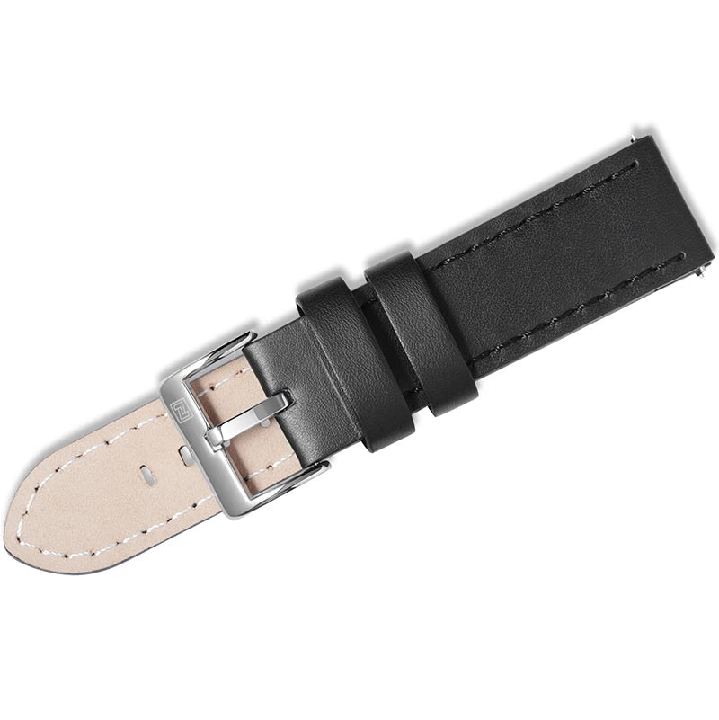 Genuine Leather Strap NAVIFORCE Watch Band 20mm Comfortable Waterproof Watchbands With Buckle Replacement Belt Watch Accessories