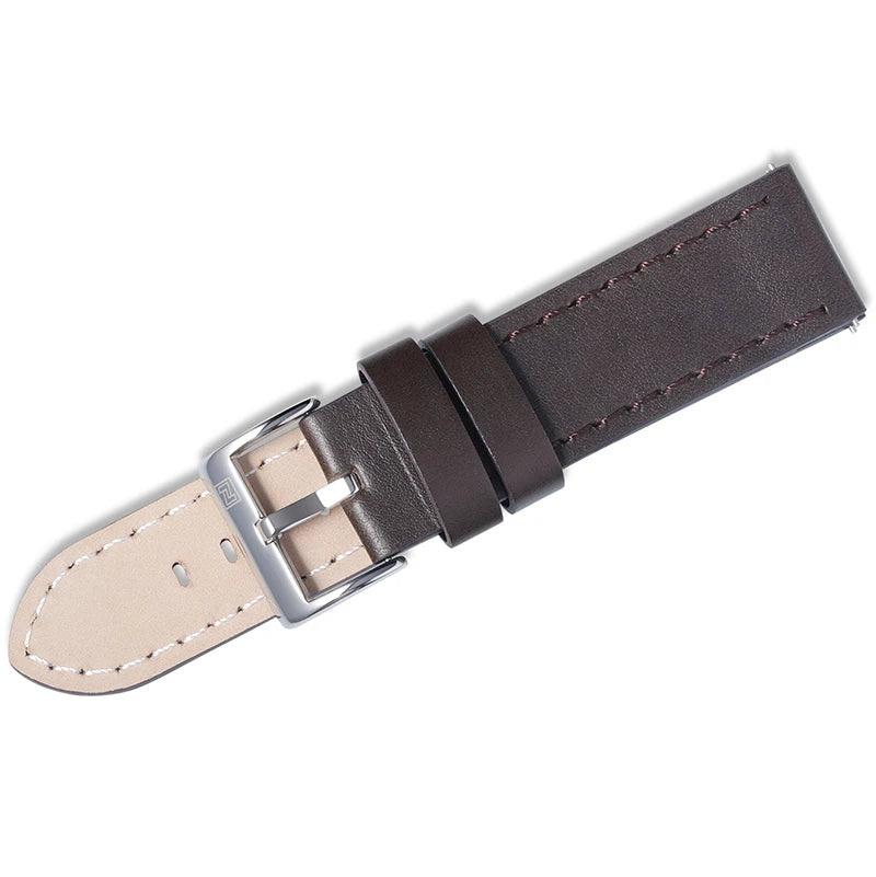 Genuine Leather Strap NAVIFORCE Watch Band 20mm Comfortable Waterproof Watchbands With Buckle Replacement Belt Watch Accessories