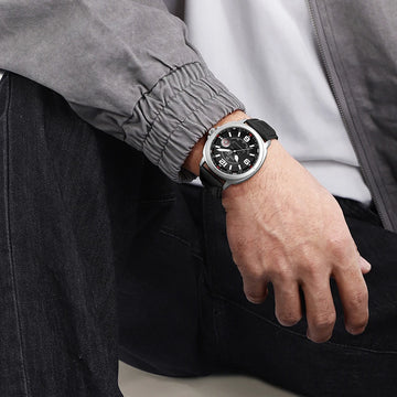 NAVIFORCE New Watches for Men Quartz Calendar 3ATM Waterproof Clocks High Quality PU Strap Male Business Wristwatch Reloj Hombre