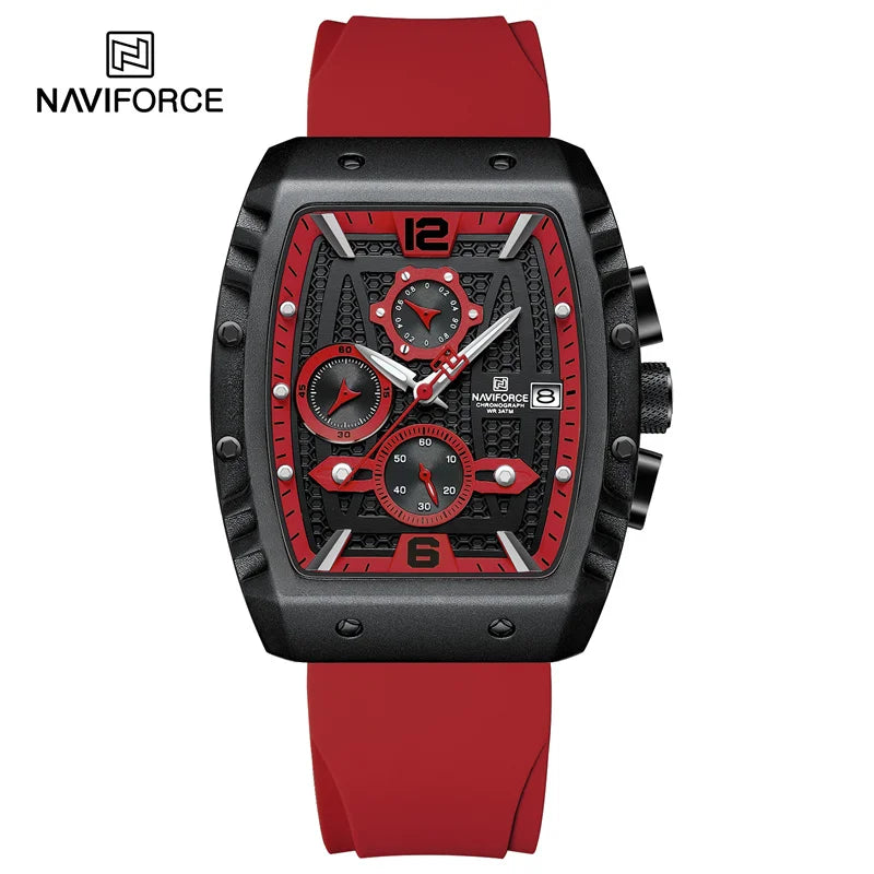 2024 Top Brand NAVIFORCE New Men Luxury Watches Chronograph Sport Quartz Wristwatch Waterproof Luminous Date Clock Reloj Hombre