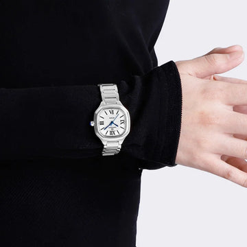NAVIFORCE Women's Casual Fashion Quartz Watch Unique Design Waterproof Steel Strap Elegant Ladis Daily Wear Wristwatch Gift Box