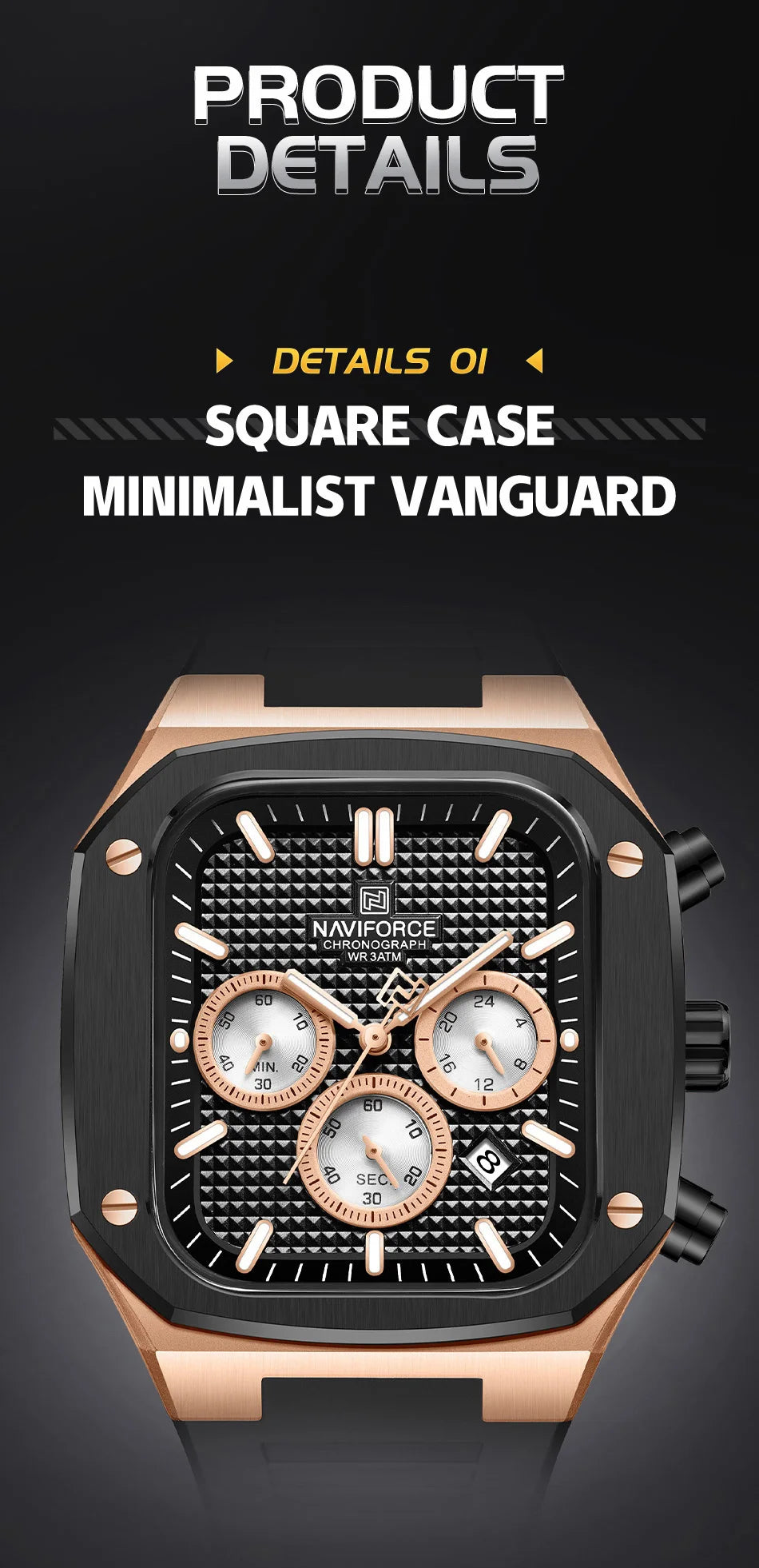NAVIFORCE Lover’s Watch for Men and Women Casual Fashion Dress Wristwatch Waterproof Date Clock Couple Watch Gifts Set for Sale