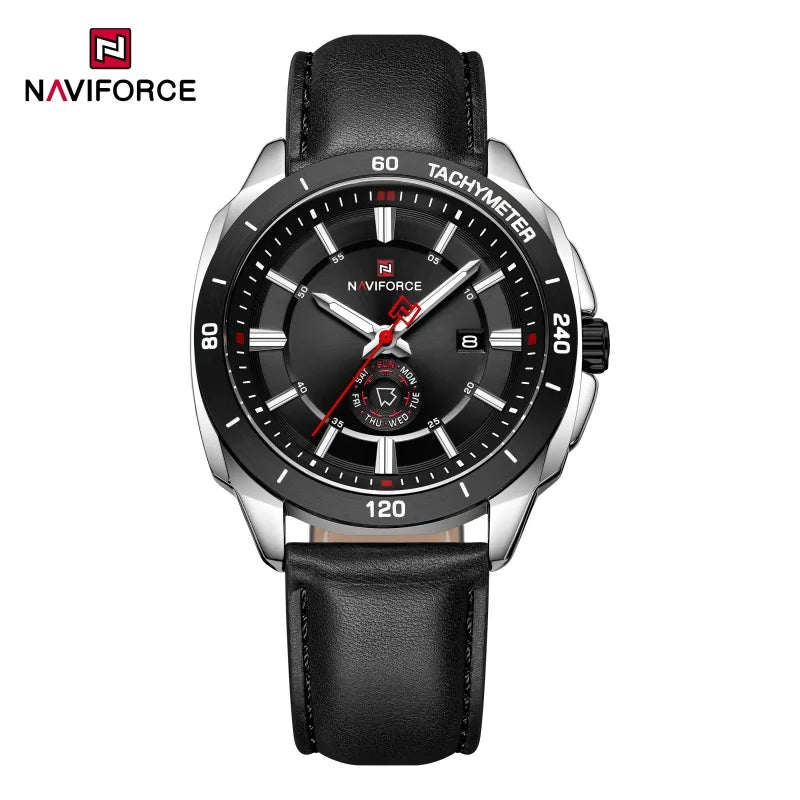 Relogo Masculino NAVIFORCE Business Watch Men Outdoor Casual 3ATM Waterproof Man Wristwatches Top Brand Luxury Boy GIft Watches
