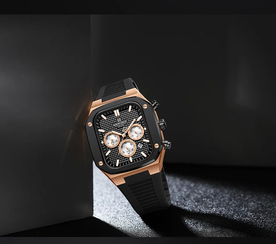 NAVIFORCE Lover’s Watch for Men and Women Casual Fashion Dress Wristwatch Waterproof Date Clock Couple Watch Gifts Set for Sale