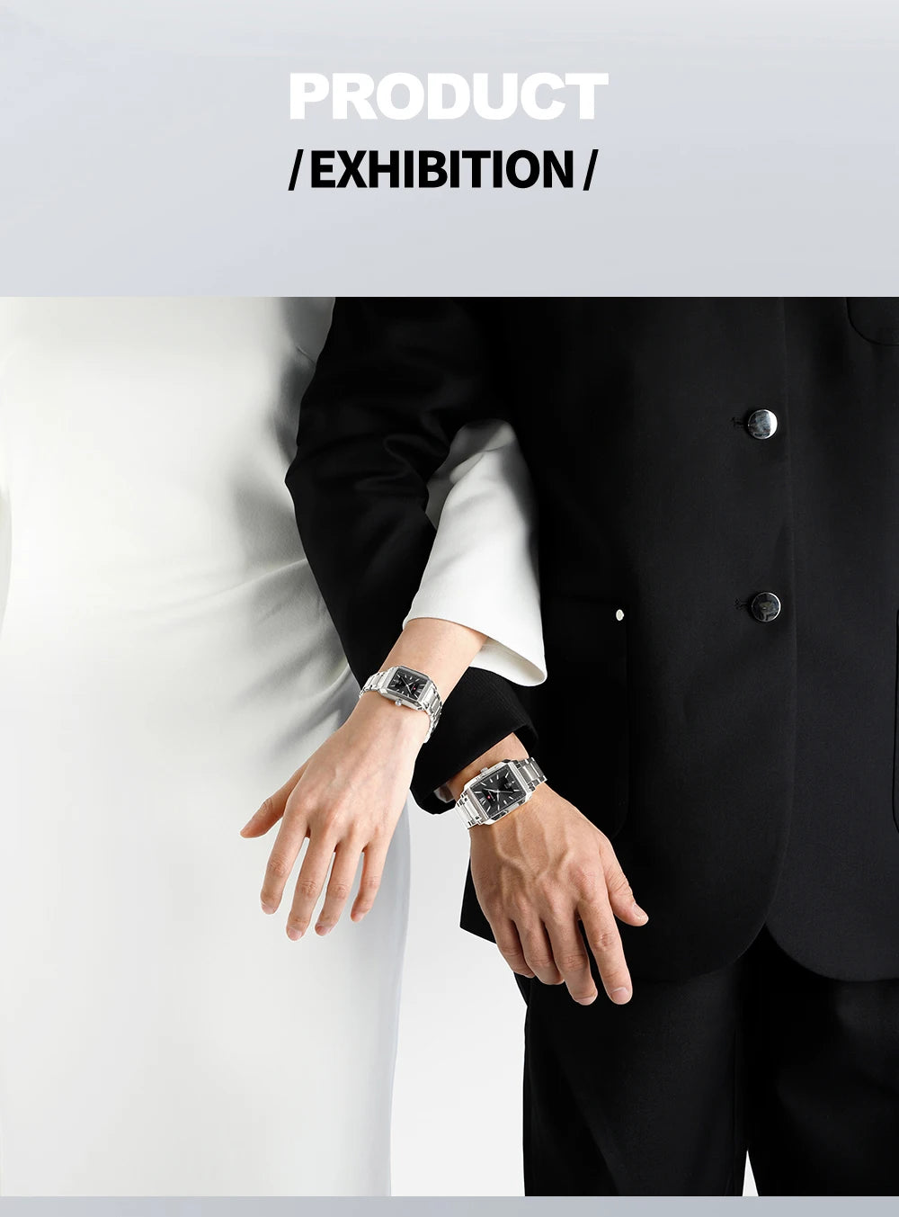 NAVIFORCE Luxury Couple Watch Stainless Steel Lover's Date Watches Quartz WristWatch For Women Men Simple Waterproof Clock Gift