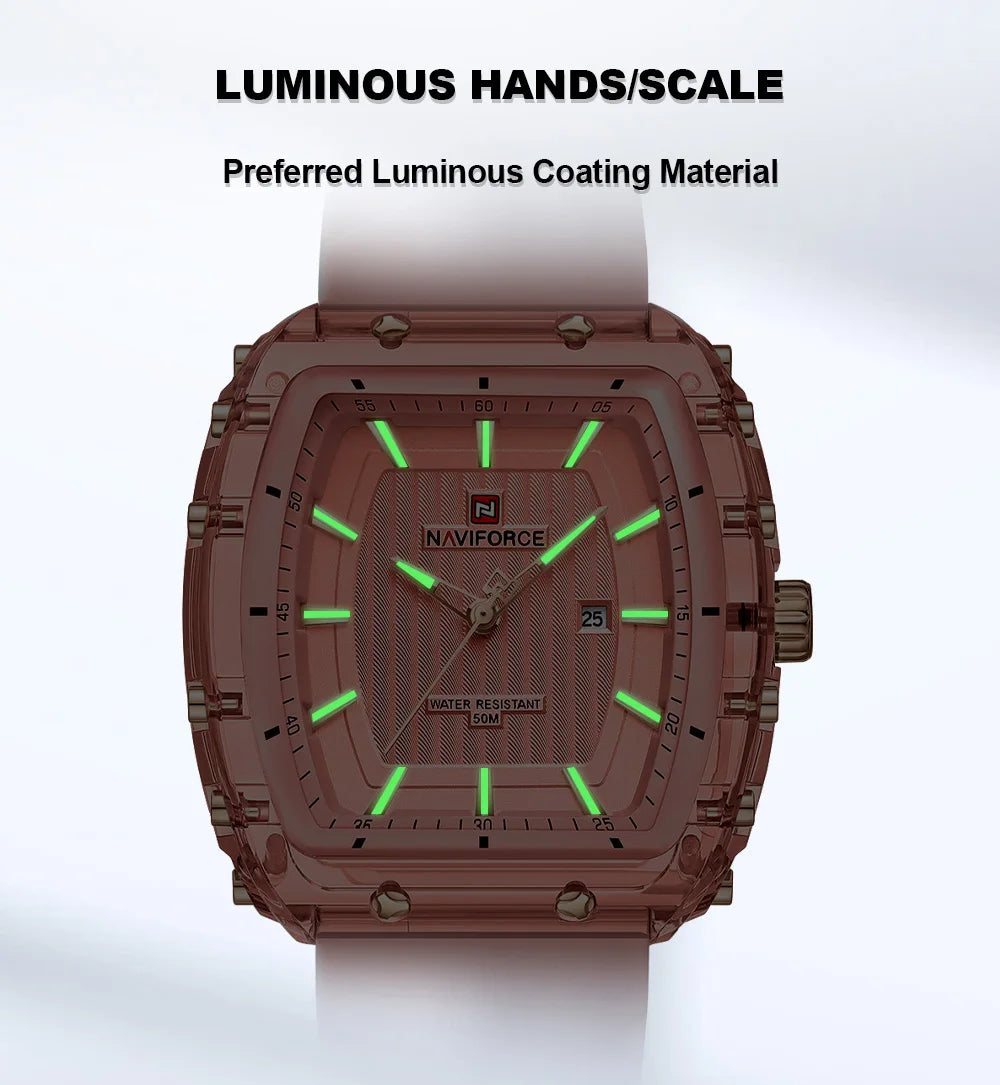 NAVIFORCE Women Watch Luxury Brand Fashion Simple Quartz Calendar Ladies Watch Waterproof Wristwatch Lady Clock Relogio Feminino