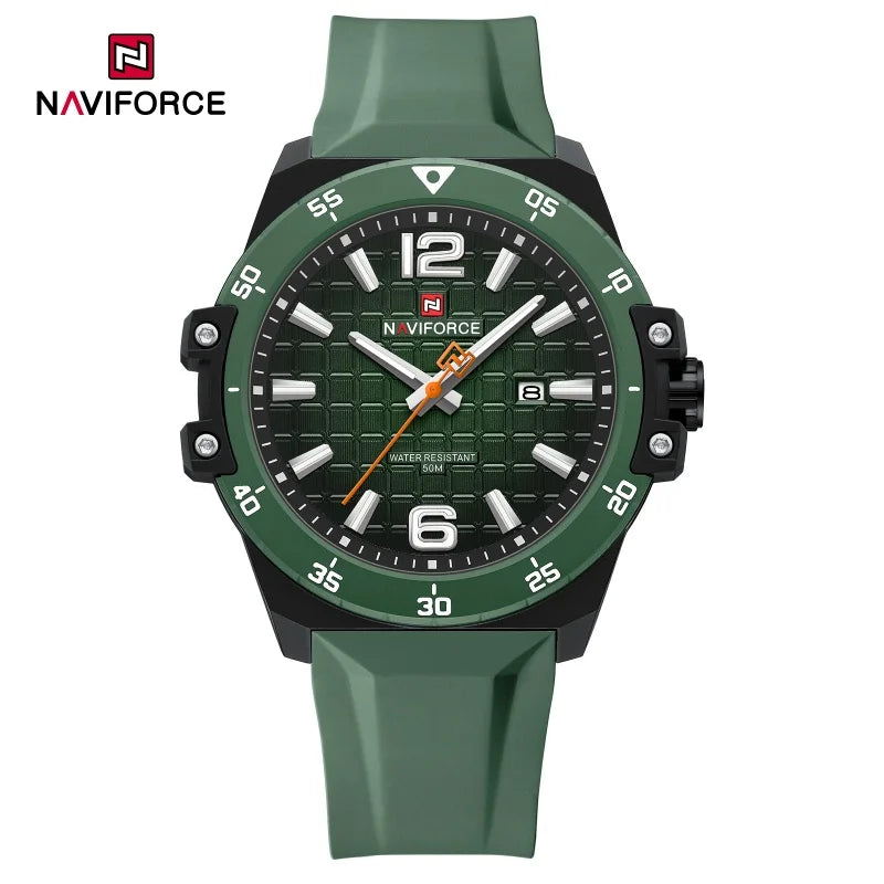 NAVIFORCE Brand New Men's Luxury Watches High Quality Business Quartz Wristwatch Auto Date Waterproof Clock Relogio Masculino