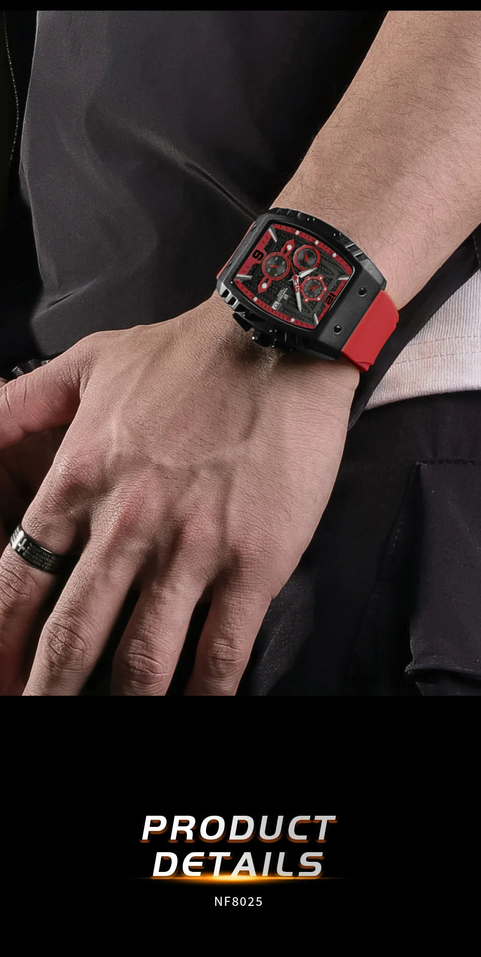 2023 Top Brand NAVIFORCE New Men's Luxury Watches Casual Sport Quartz Wristwatches Business Male Waterproof Chronograph Clock