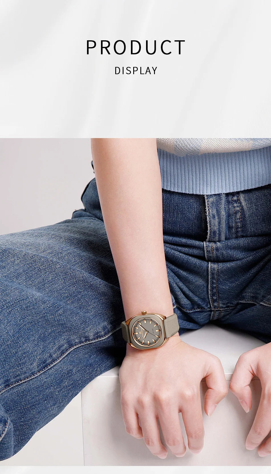 NAVIFORCE Simple Women Watches Luxury Design Silicone Watch Ladies Quartz Wristwatch Womens Polygon Dial Luminous Reloj Mujer