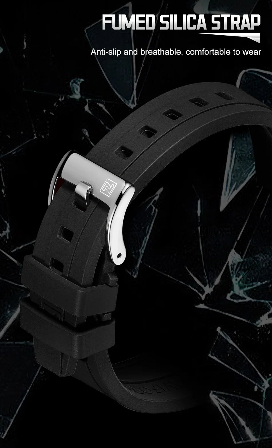 NAVIFORCE Men's Sport Watch Silicone Band Luminous Muti Chronograph Casual Wristwatch Relogio Masculino Male Gift with 2025 Mode