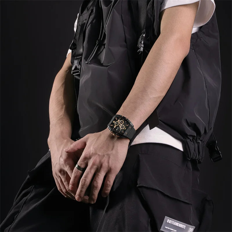 NAVIFORCE Brand New Design Men's Watches Silicone Band Military Quartz Wristwatches Fashion Waterproof Clock Relogio Masculino