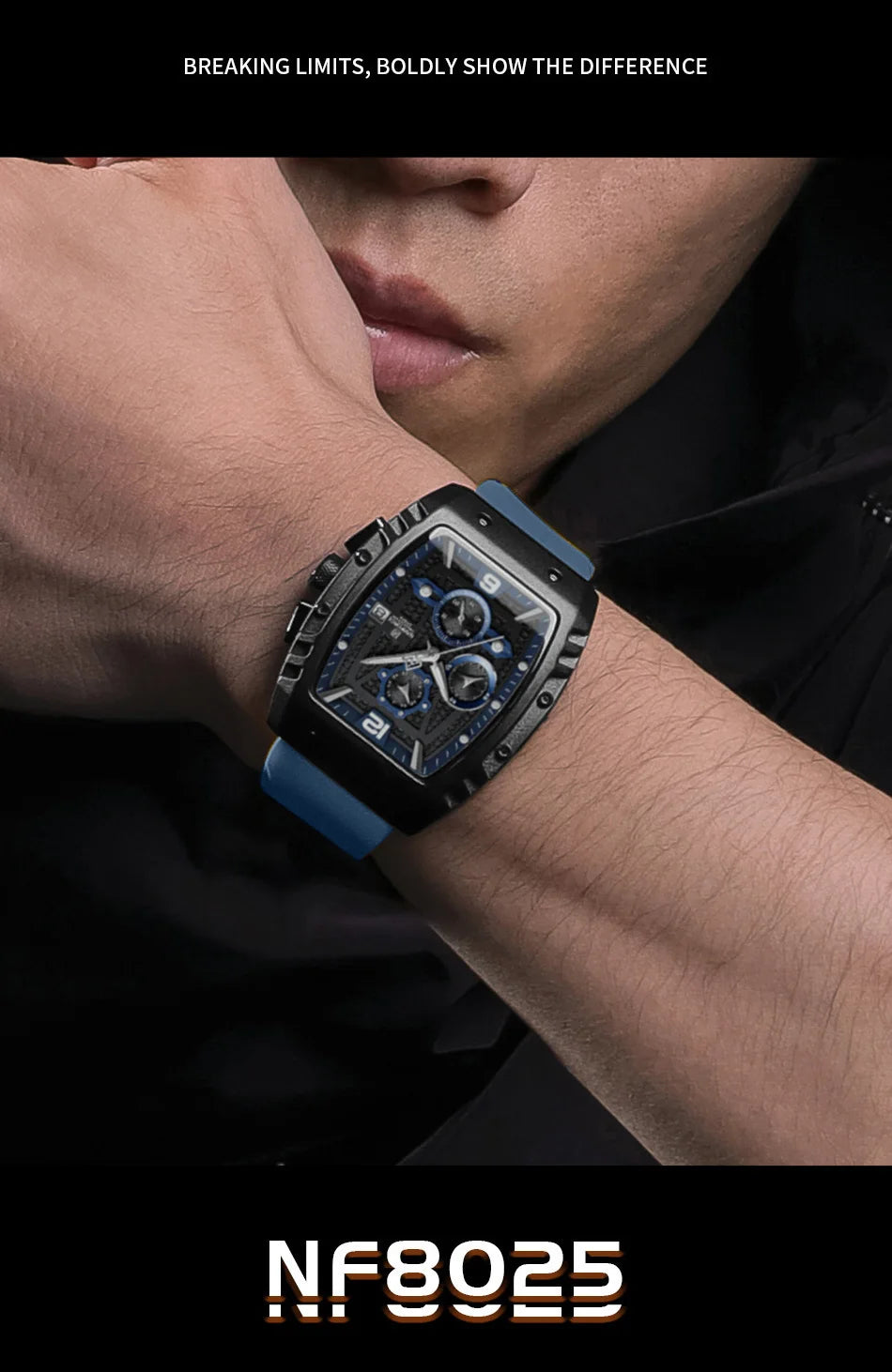 2024 Top Brand NAVIFORCE New Men Luxury Watches Chronograph Sport Quartz Wristwatch Waterproof Luminous Date Clock Reloj Hombre