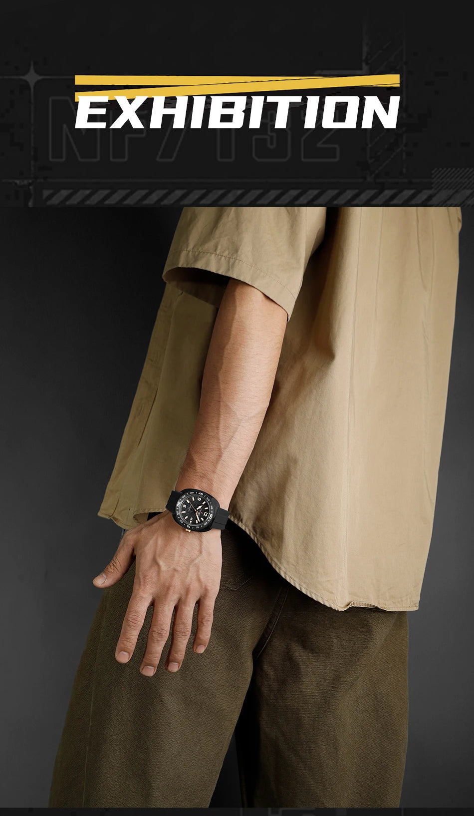 NAVIFROCE Classic Men's Watches Luminous Points Sports 50M Waterproof Watch Calendar Quartz Clock Men's Gift Relogio Masculino