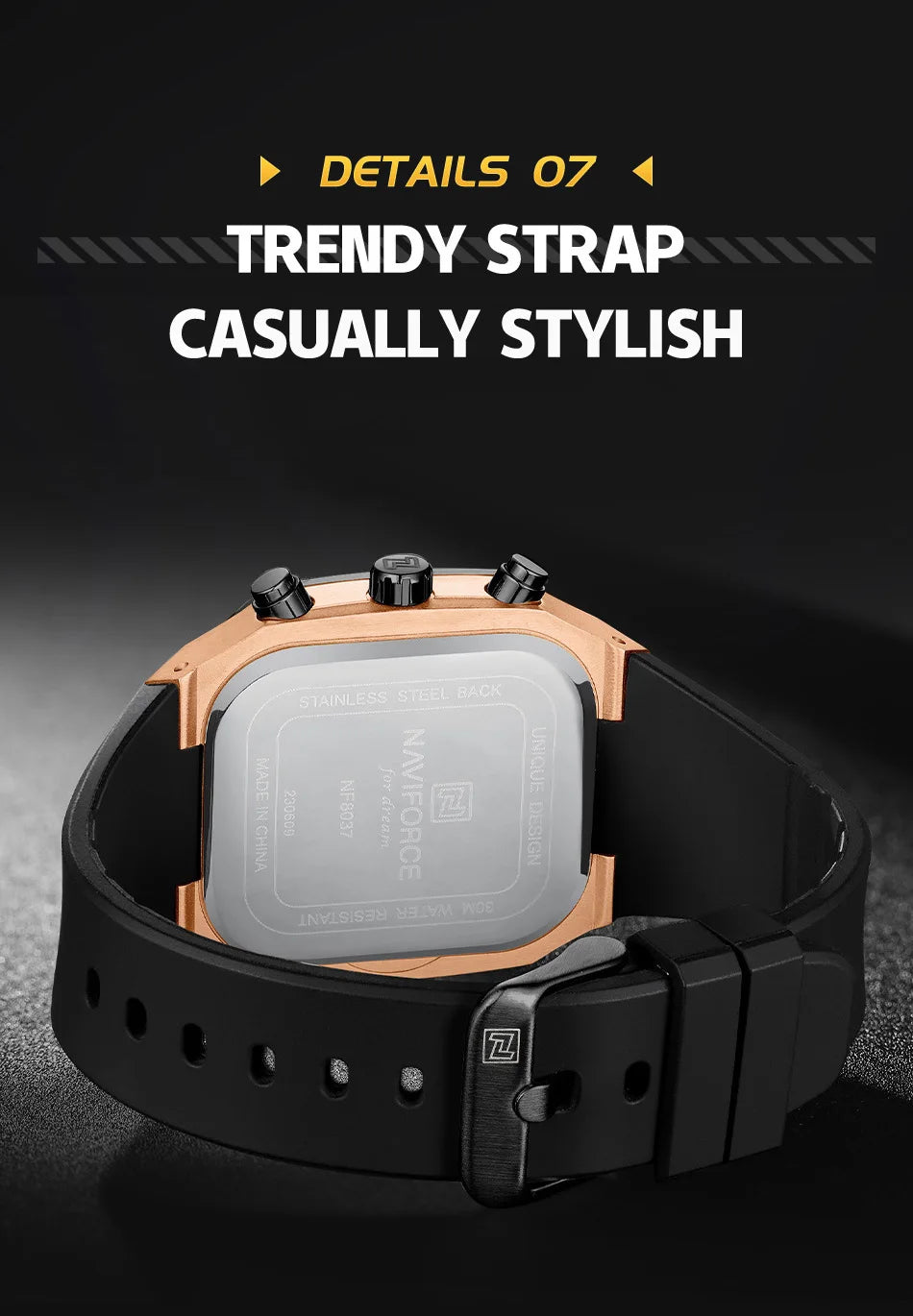 NAVIFORCE Lover’s Watch for Men and Women Casual Fashion Dress Wristwatch Waterproof Date Clock Couple Watch Gifts Set for Sale