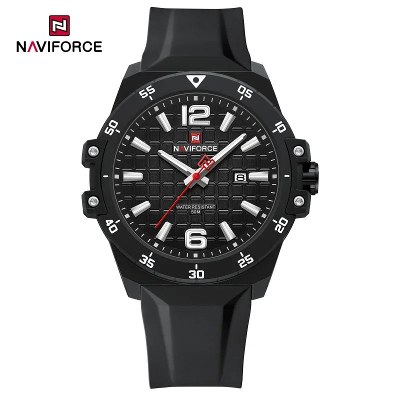 NAVIFORCE Brand New Men's Luxury Watches High Quality Business Quartz Wristwatch Auto Date Waterproof Clock Relogio Masculino