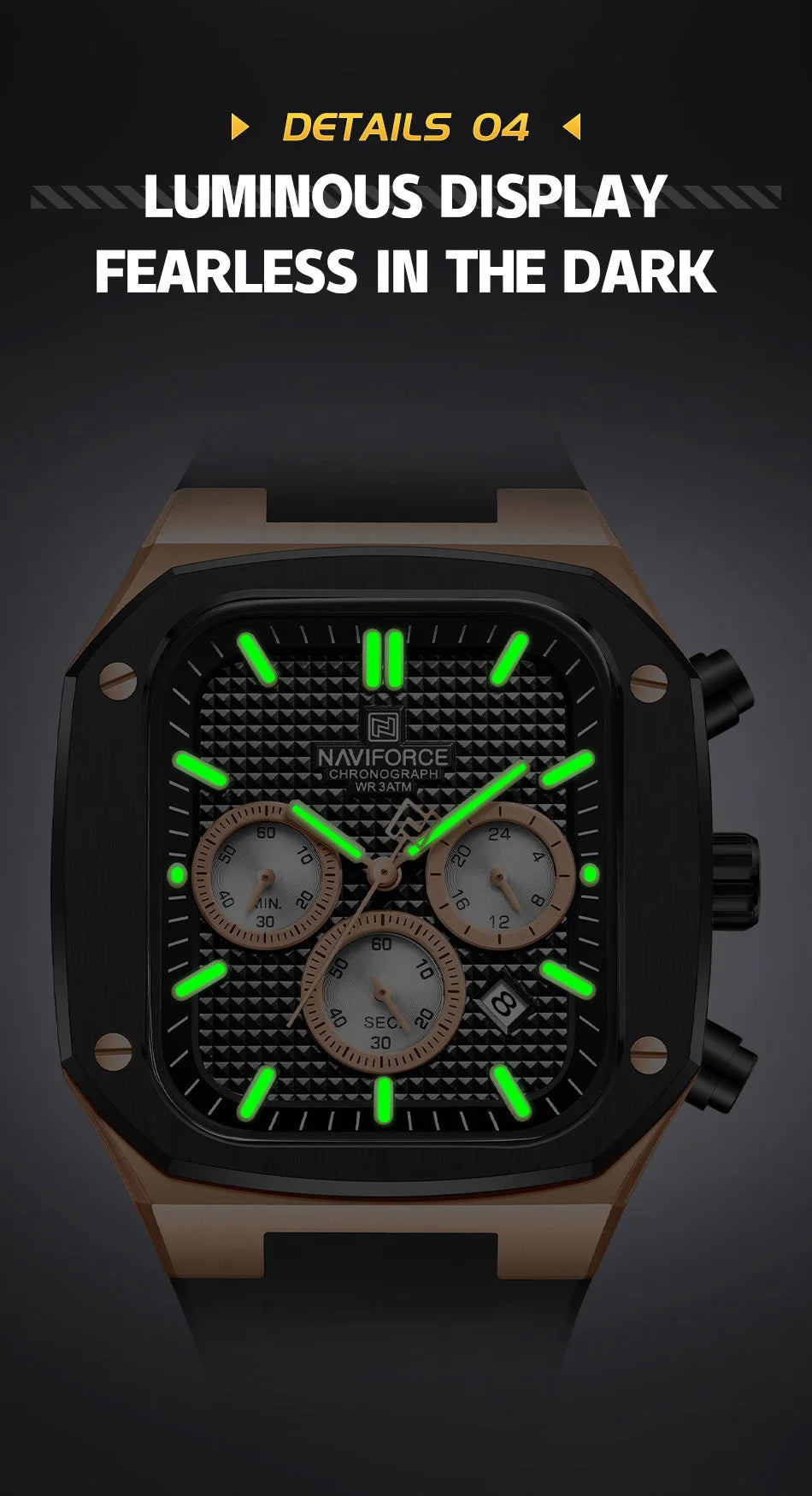 NAVIFORCE Lover’s Watch for Men and Women Casual Fashion Dress Wristwatch Waterproof Date Clock Couple Watch Gifts Set for Sale