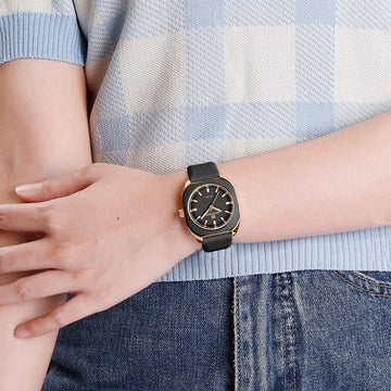 NAVIFORCE Simple Women Watches Quartz Waterproof Polygon Dial Luminous Silicone Watch Ladies Luxury Wristwatch Gift Box NF5061