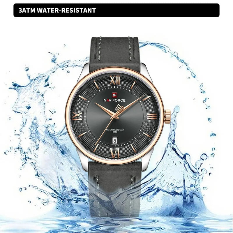 NAVIFORCE 2025 High Quality Men's Luxury Quartz Wristwatch Sports Date Waterproof Fashion Clock Top Brand Male Relogio Masculino