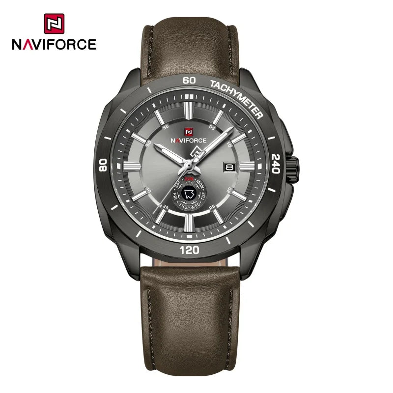 Relogo Masculino NAVIFORCE Business Watch Men Outdoor Casual 3ATM Waterproof Man Wristwatches Top Brand Luxury Boy GIft Watches