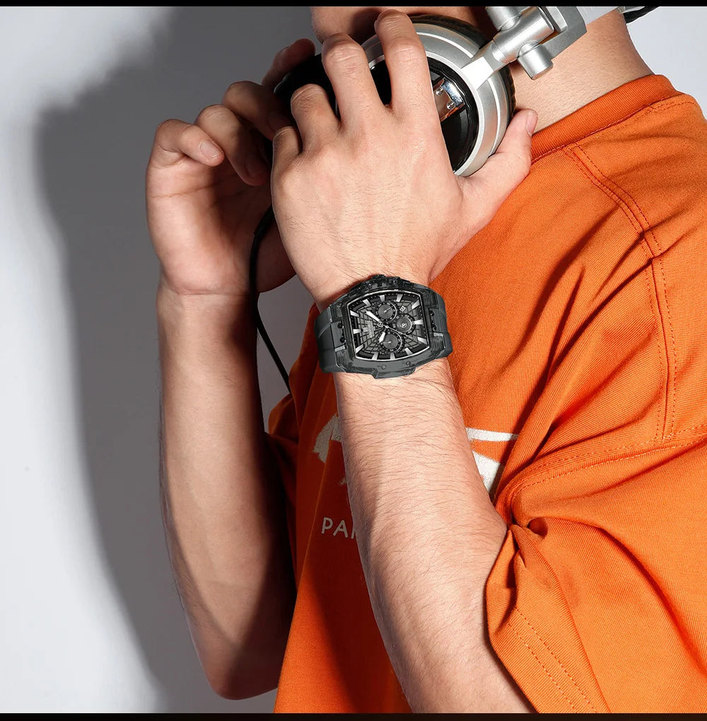 2026 New NAVIFORCE Mens Watches Top Brand Luxury Steel Mutifunction Chronograph Watch for Men Fashion Sports Quartz Men Clock