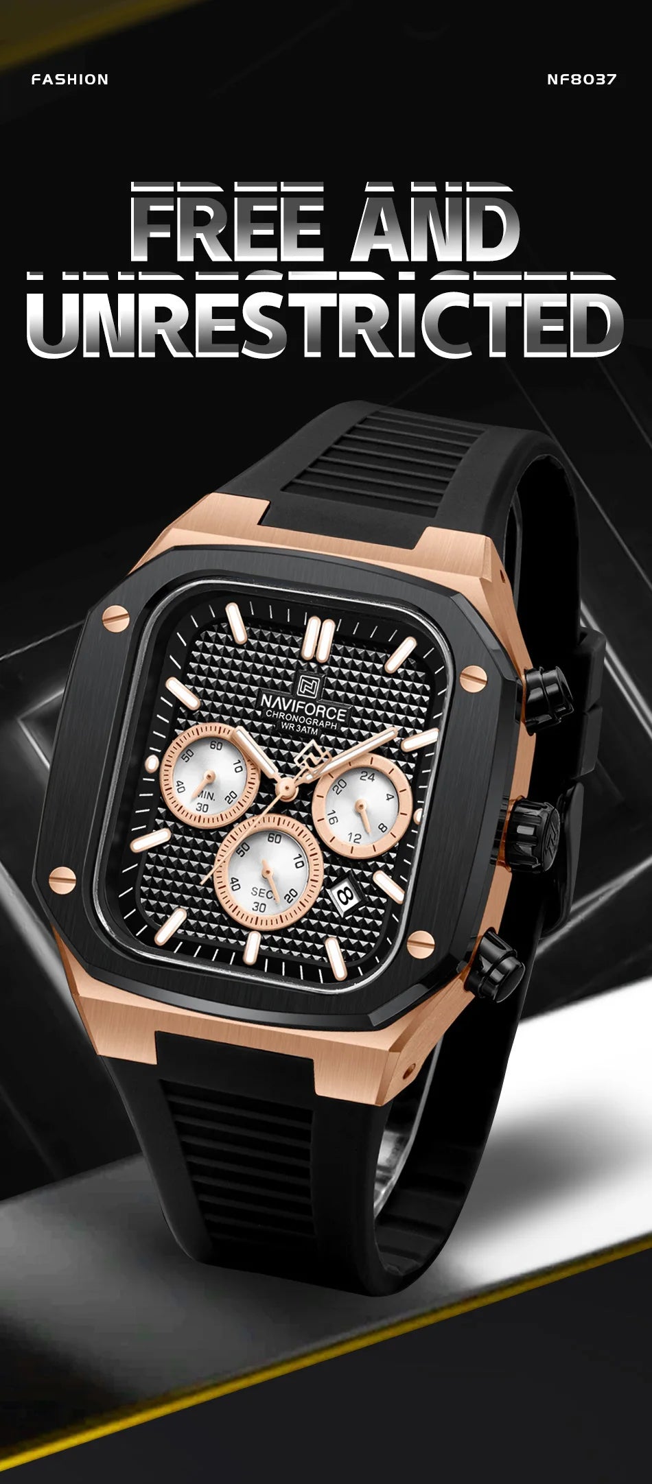 NAVIFORCE Lover’s Watch for Men and Women Casual Fashion Dress Wristwatch Waterproof Date Clock Couple Watch Gifts Set for Sale