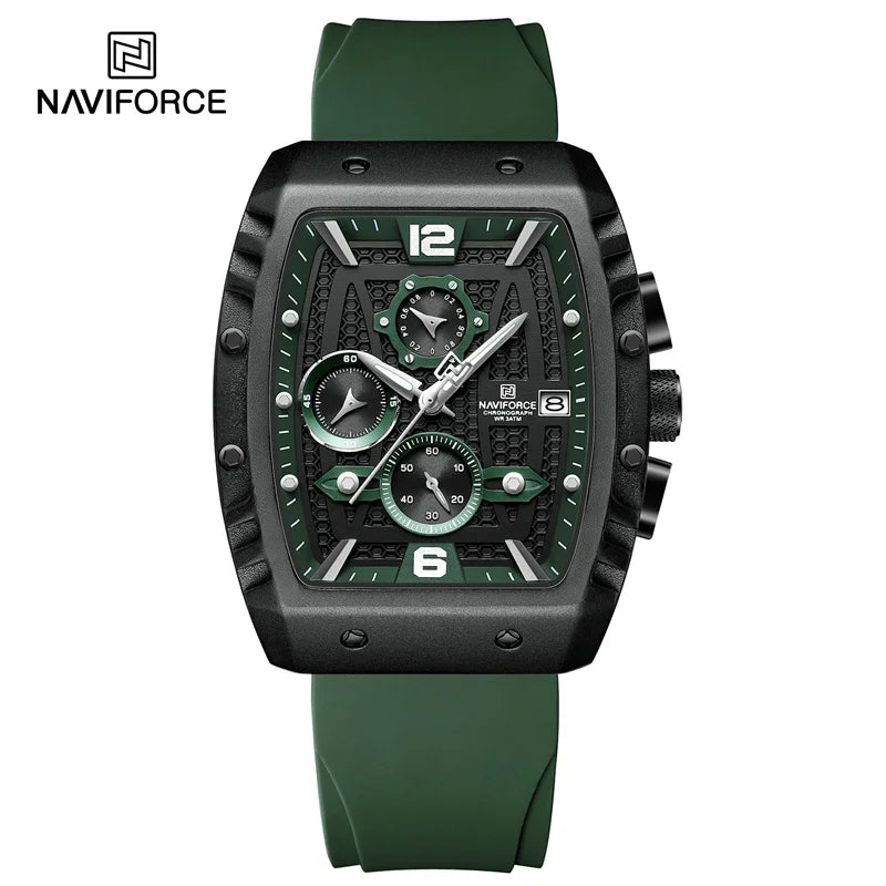 2023 Top Brand NAVIFORCE New Men's Luxury Watches Casual Sport Quartz Wristwatches Business Male Waterproof Chronograph Clock