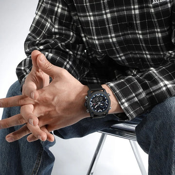 New NAVIFORCE Brand Watch Men Genuine Sports Watches Men's Army Military Quartz Wristwatch Chronograph Male Date and Date Clock