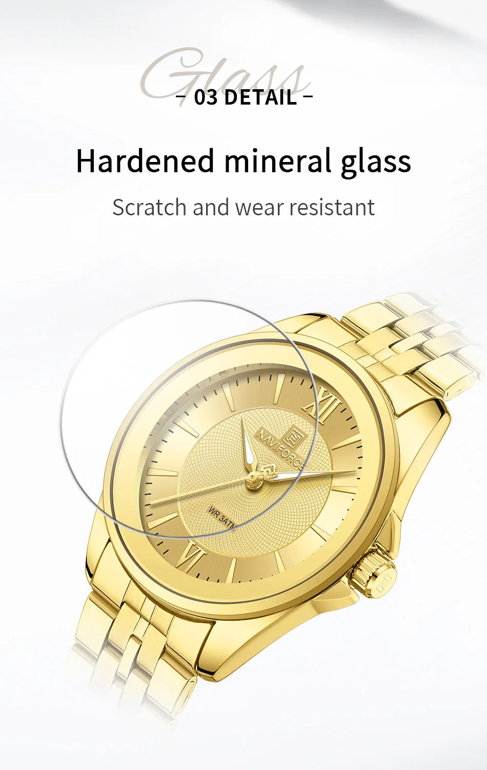 NAVIFORCE Women Watches Ladies Creative Watch Stainless Strap New Fashion Charm Quartz 30m waterproof Wristwatches Female Clock