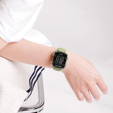 NAVIFORCE Watches for Woman LCD Digital 5ATM Waterproof Date Display Soft Silicone Strap Female Daily Casual Sports Wristwatch