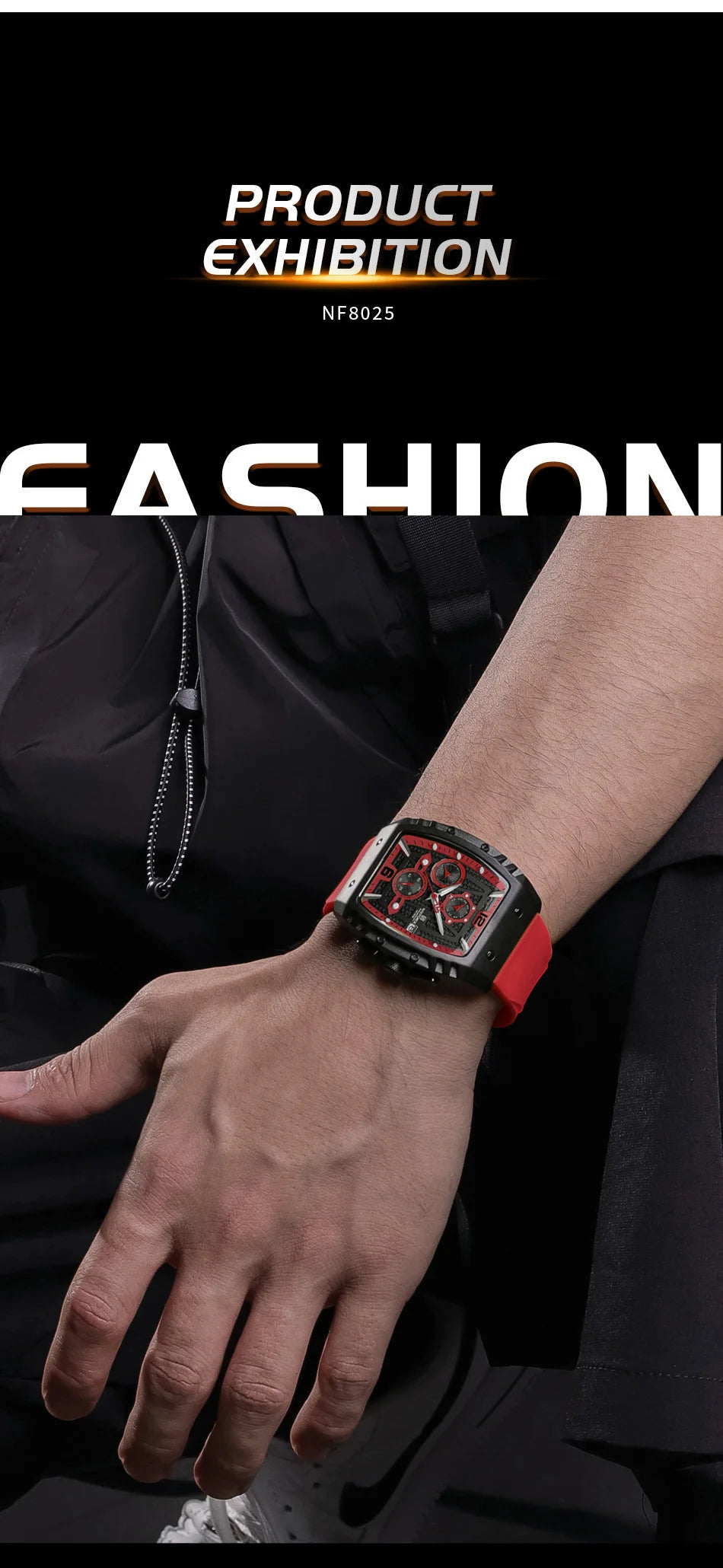 2023 Top Brand NAVIFORCE New Men's Luxury Watches Casual Sport Quartz Wristwatches Business Male Waterproof Chronograph Clock