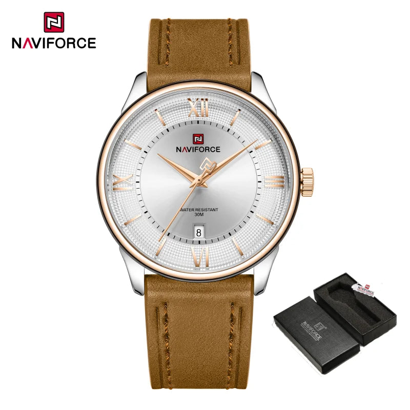 NAVIFORCE 2025 High Quality Men's Luxury Quartz Wristwatch Sports Date Waterproof Fashion Clock Top Brand Male Relogio Masculino