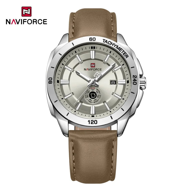 Relogo Masculino NAVIFORCE Business Watch Men Outdoor Casual 3ATM Waterproof Man Wristwatches Top Brand Luxury Boy GIft Watches