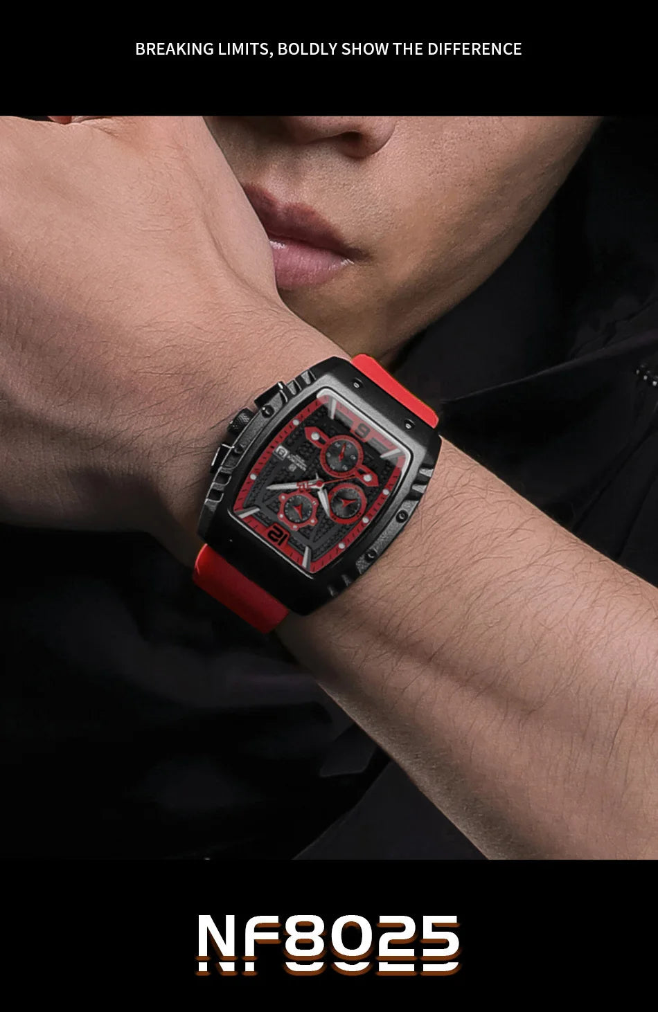 2023 Top Brand NAVIFORCE New Men's Luxury Watches Casual Sport Quartz Wristwatches Business Male Waterproof Chronograph Clock
