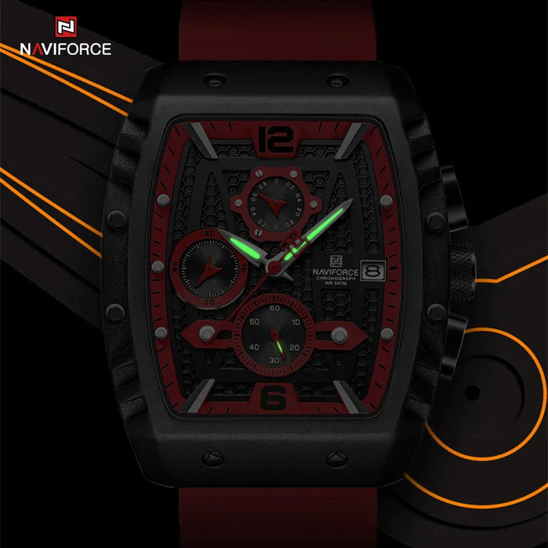 2023 Top Brand NAVIFORCE New Men's Luxury Watches Casual Sport Quartz Wristwatches Business Male Waterproof Chronograph Clock
