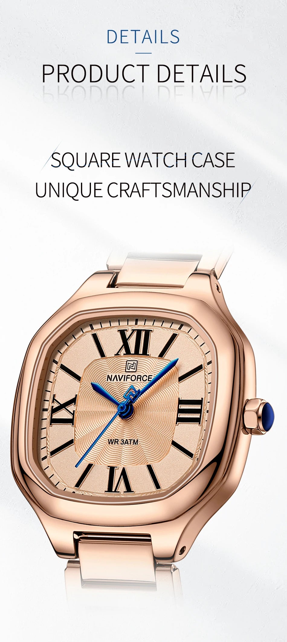 NAVIFORCE Lover’s Watch for Men and Women Casual Fashion Dress Wristwatch Waterproof Date Clock Couple Watch Gifts Set for Sale