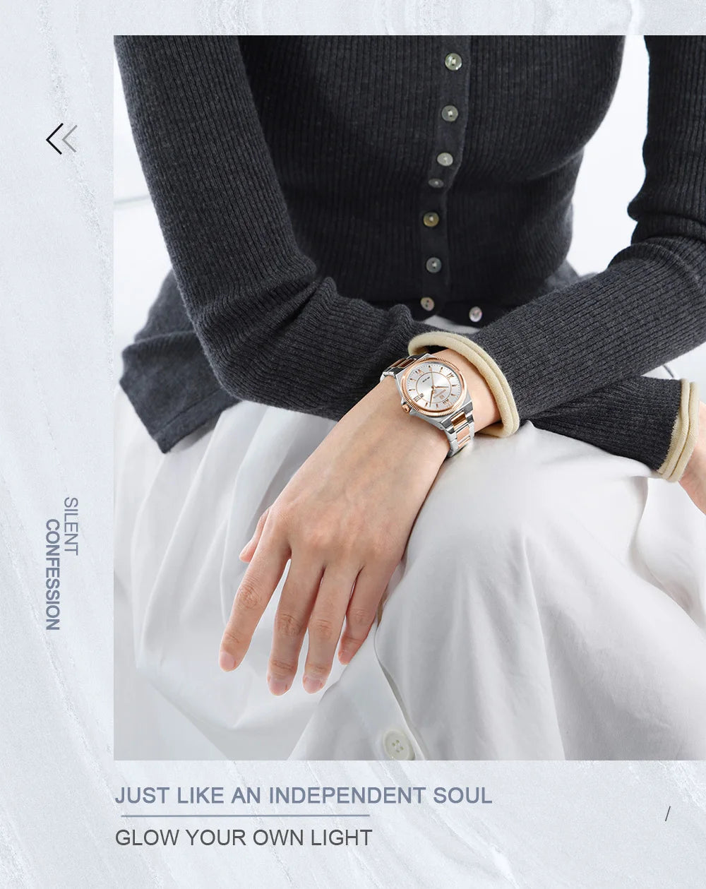 NAVIFORCE 2026 Women's Sports Luxury Quartz Wristwatch 3ATM Waterproof Stainless Steel with Calender Casual Fashion for Gift