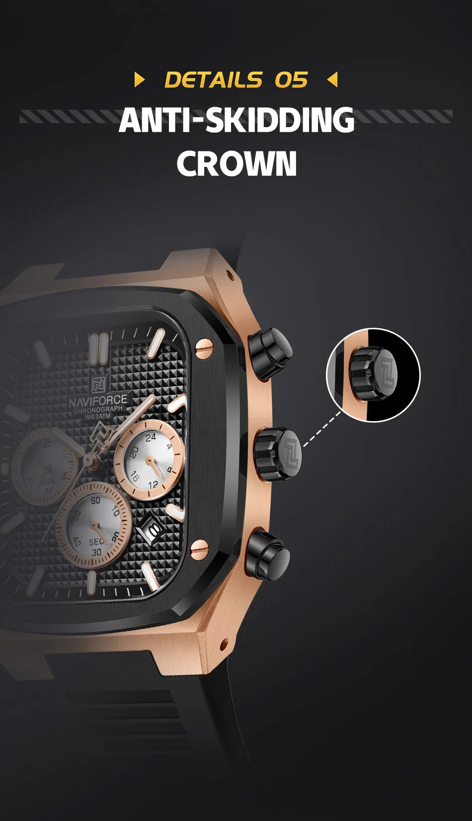NAVIFORCE Lover’s Watch for Men and Women Casual Fashion Dress Wristwatch Waterproof Date Clock Couple Watch Gifts Set for Sale