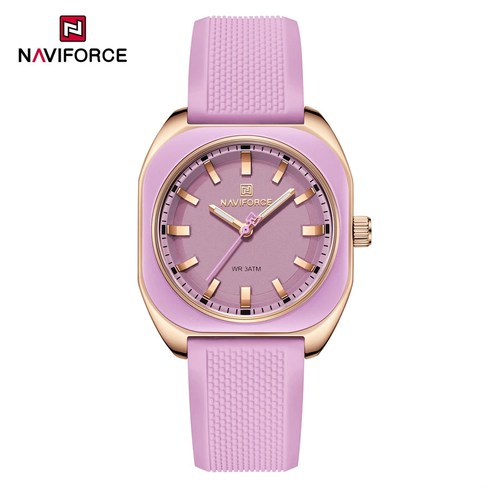 NAVIFORCE Elegant Watch For Women Fashion Quartz Wristwatch Woman Watches Ladies Festival Valentine's Day Gift Clock Reloj Mujer