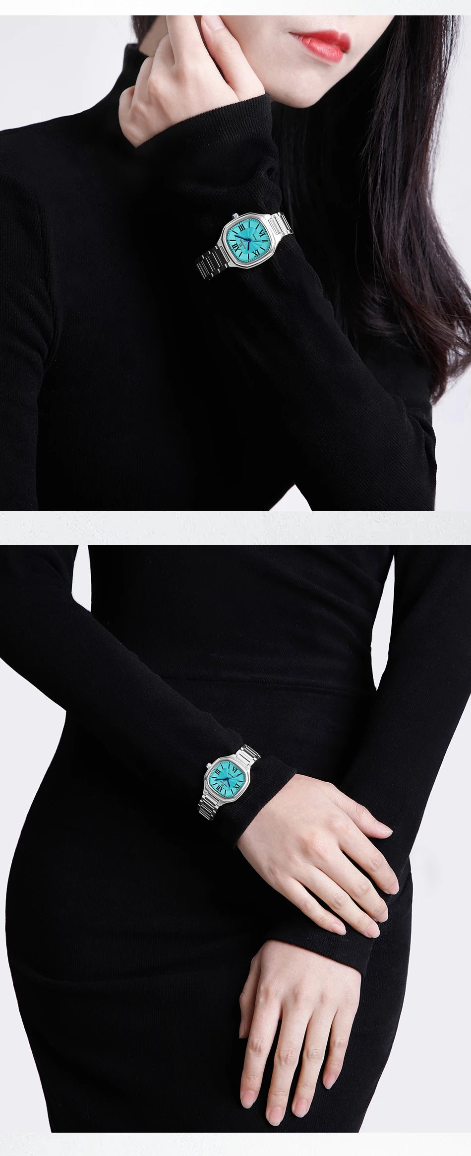 NAVIFORCE Women's Casual Watch Stainless Steel Bracelet Fashion Business Waterproof Quartz Wristwatches Ladies' Relogio Feminino