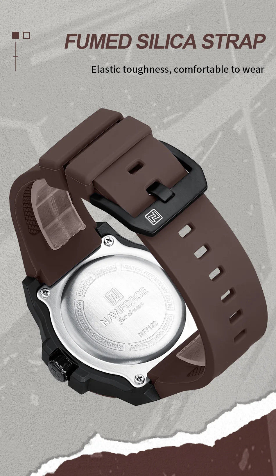 NAVIFORCE Brand New Men's Luxury Watches High Quality Business Quartz Wristwatch Auto Date Waterproof Clock Relogio Masculino