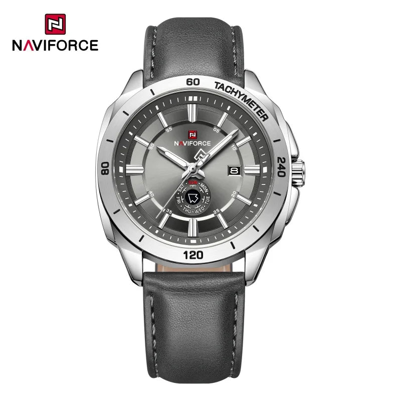 Relogo Masculino NAVIFORCE Business Watch Men Outdoor Casual 3ATM Waterproof Man Wristwatches Top Brand Luxury Boy GIft Watches