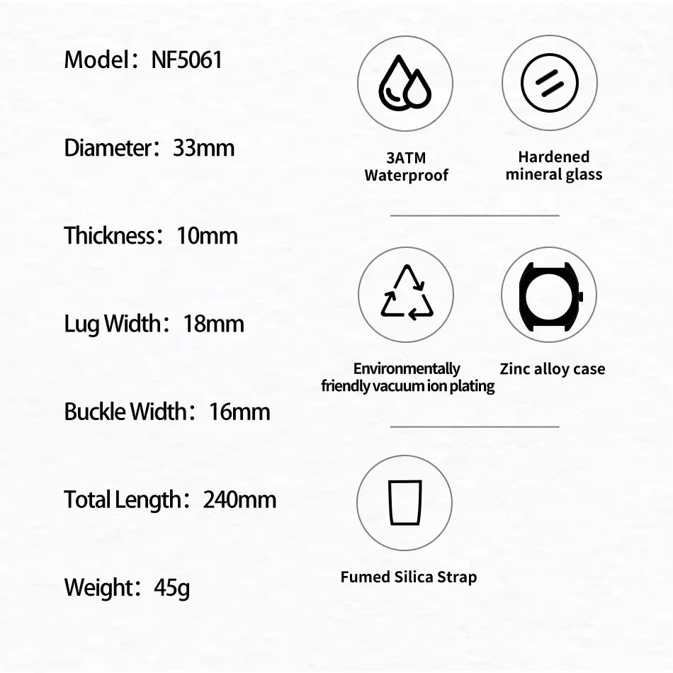 NAVIFORCE Elegant Watch For Women Fashion Quartz Wristwatch Woman Watches Ladies Festival Valentine's Day Gift Clock Reloj Mujer