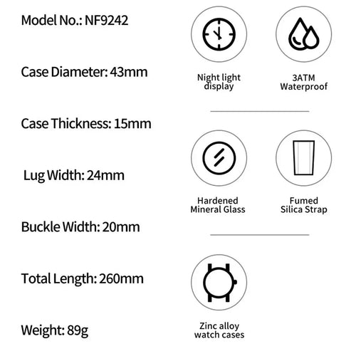 NAVIFORCE Digital Men Military Watch Waterproof Wristwatch Quartz Clock Sports Big Watches Man Dual Display Relogios Masculino
