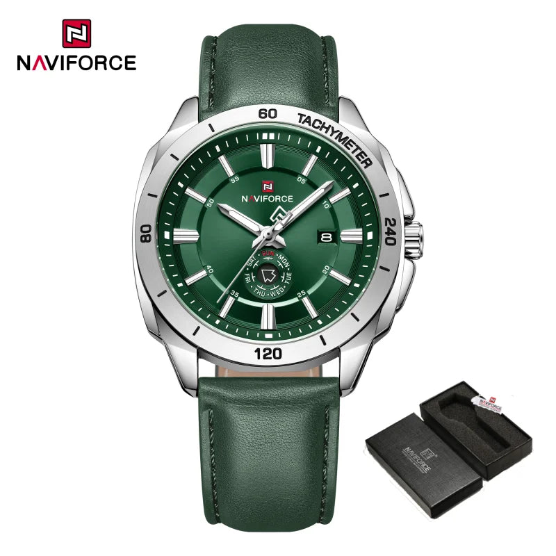 Relogo Masculino NAVIFORCE Business Watch Men Outdoor Casual 3ATM Waterproof Man Wristwatches Top Brand Luxury Boy GIft Watches