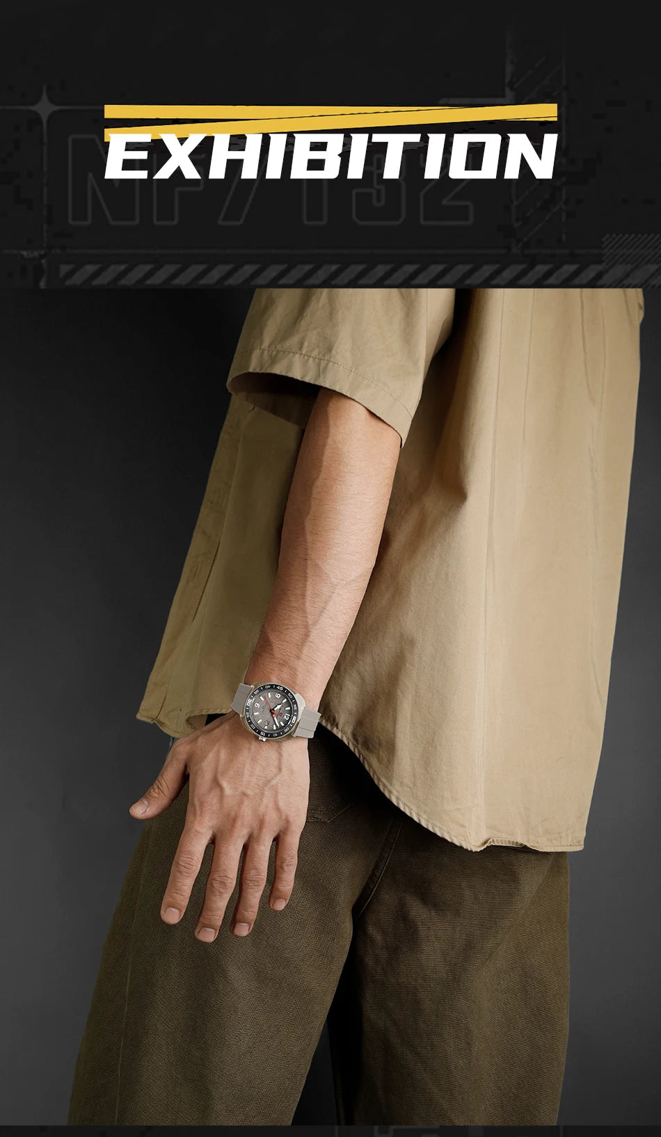 NAVIFORCE Man's Watch Quartz Calendar Luminous 5ATM Waterproof Business Luxury Casual Simple Wristwatch Gifts Box Male NF7132