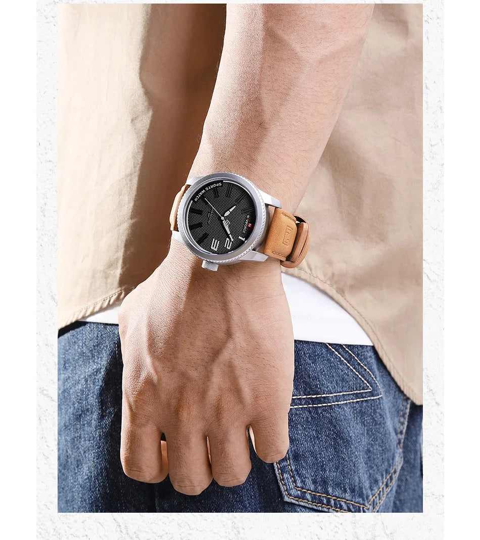 100% Original NAVIFORCE Watch For Men 2022 New Quartz Sport Waterproof Clock Fashion Luxury High Quality Male Leather Wrist Watc