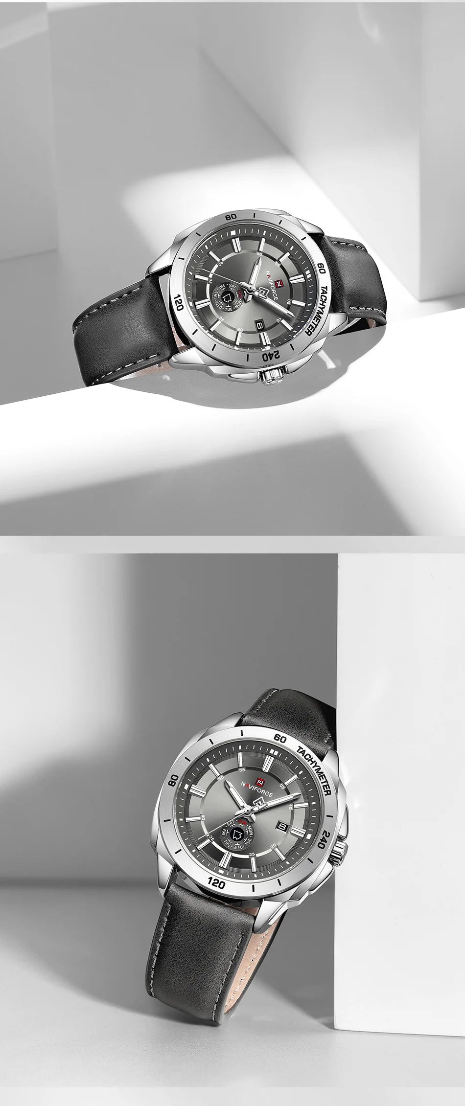 Relogo Masculino NAVIFORCE Business Watch Men Outdoor Casual 3ATM Waterproof Man Wristwatches Top Brand Luxury Boy GIft Watches