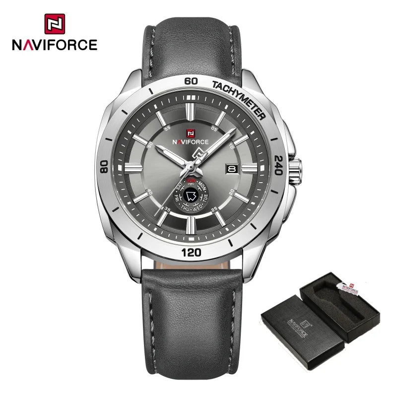 Relogo Masculino NAVIFORCE Business Watch Men Outdoor Casual 3ATM Waterproof Man Wristwatches Top Brand Luxury Boy GIft Watches
