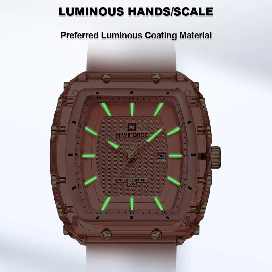 NAVIFORCE Women Watch Luxury Brand Fashion Simple Quartz Calendar Ladies Watch Waterproof Wristwatch Lady Clock Relogio Feminino
